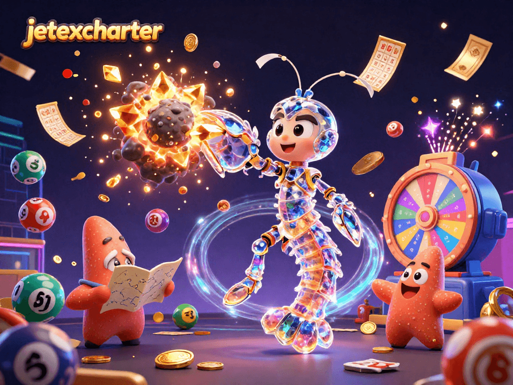 Experience thrilling jackpots with jetexcharter’s dynamic lottery scene bursting with excitement.