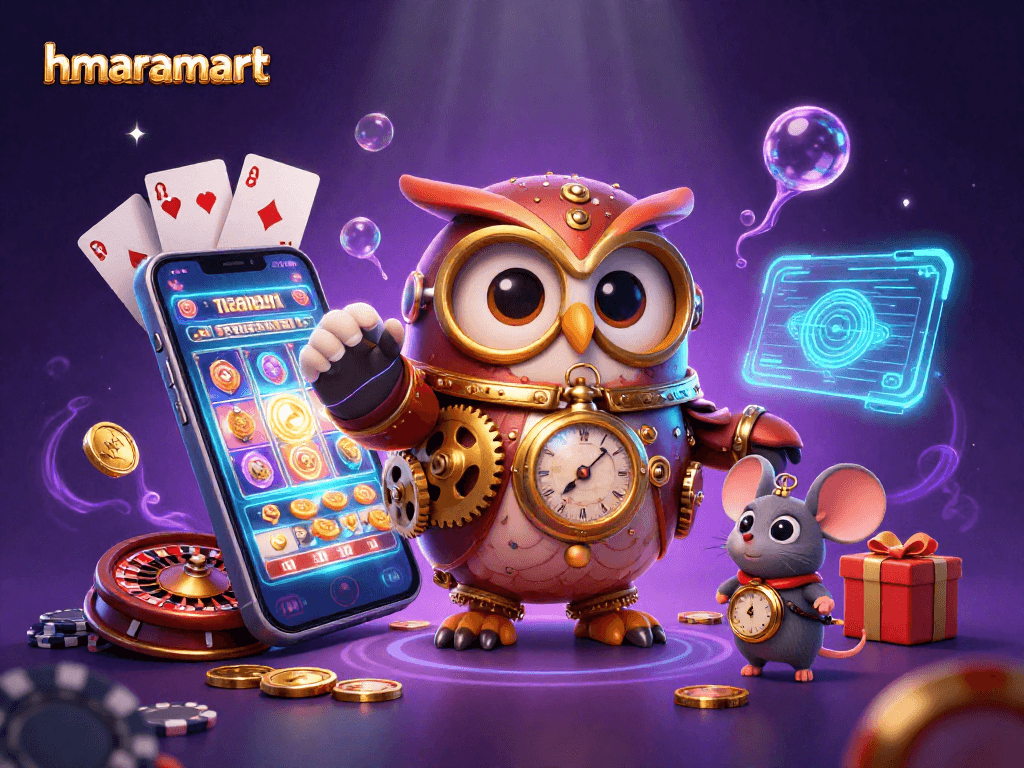 Experience thrilling spins at hmaramart with vibrant 3D casino elements and enchanting visuals.