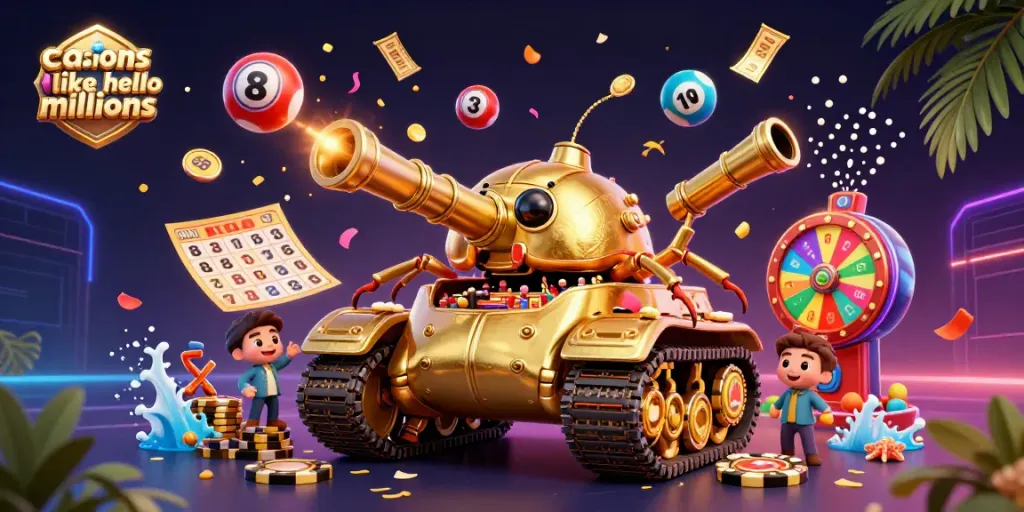 Play engaging games at casinos like hello millions featuring vibrant lottery balls and exciting prizes.