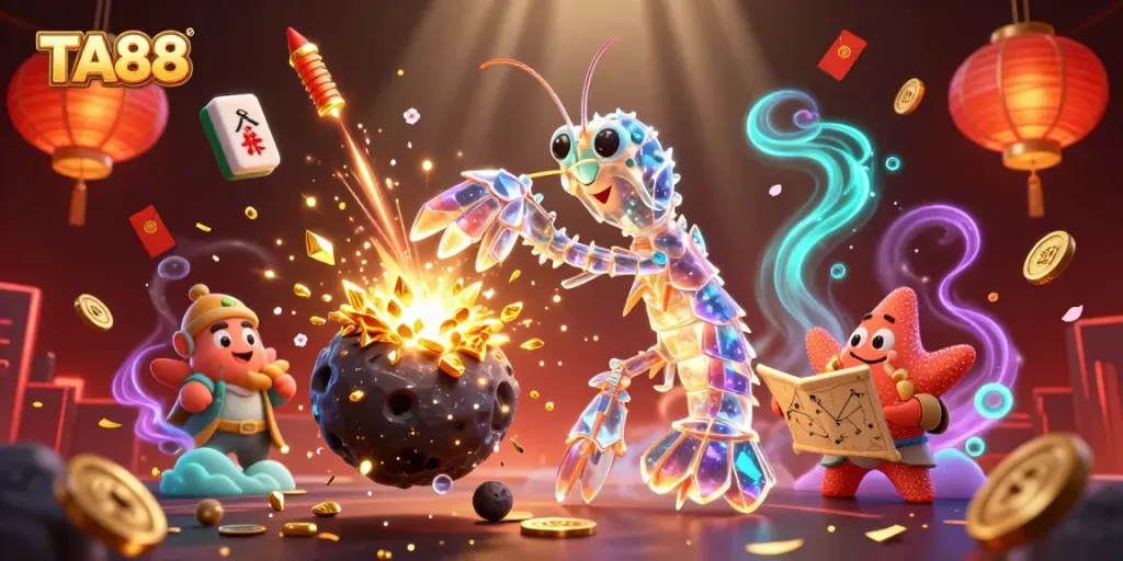 Experience TA88's thrilling crypto gaming with dynamic characters and rich casino elements.