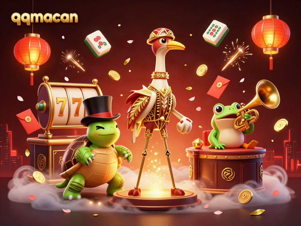 Experience thrilling gameplay with qqmacan, where slot reels and lucky symbols create exciting wins.