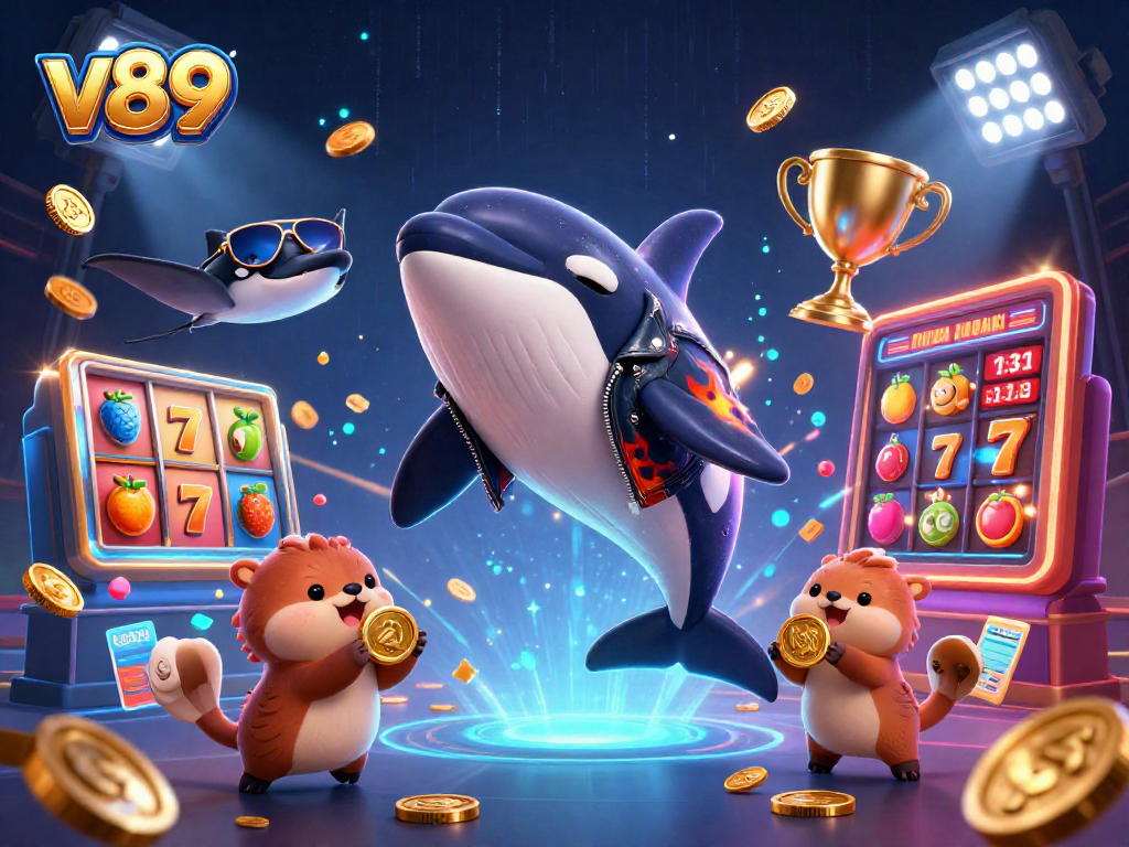 v89 menghadirkan pengalaman permainan slot yang seru dengan karakter unik dan elemen kasino yang menarik.
