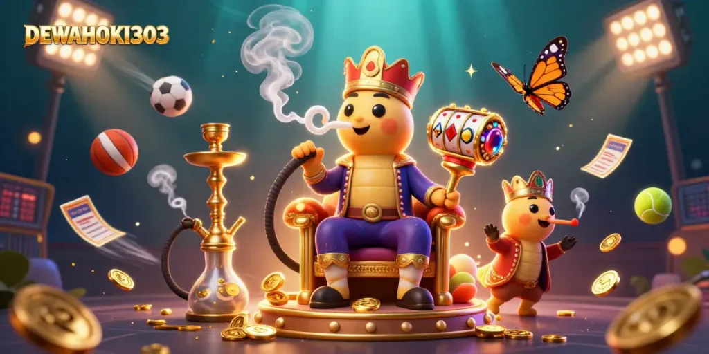 DEWAHOKI303 memanfaatkan simbol slot dalam ilustrasi kasino yang menarik