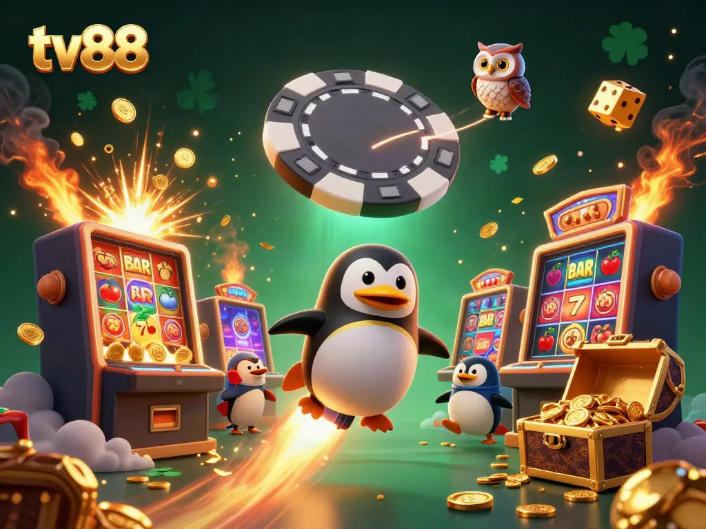 Experience thrilling gameplay at tv88 with dynamic casino elements and golden jackpots.
