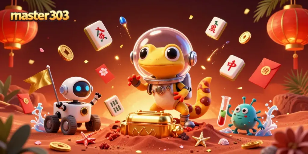 Berpartisipasi dalam permainan seru di master303 dengan kasino emas yang ditemukan di Mars