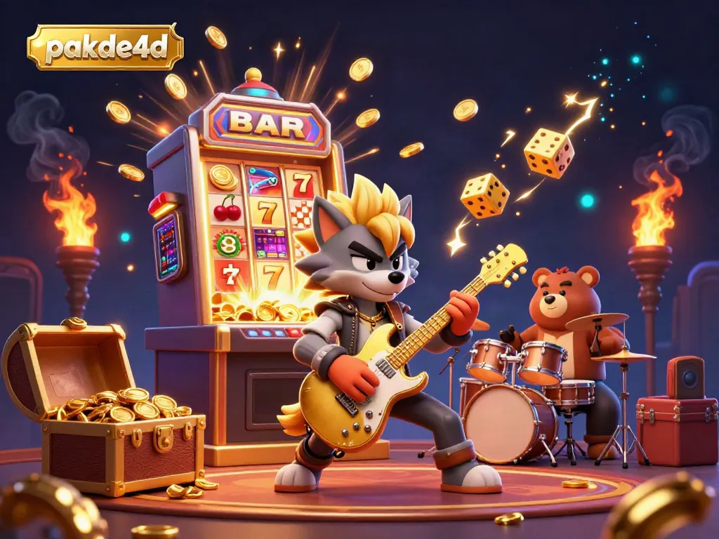 Experience thrilling casino adventures with pakde4d featuring vibrant characters and explosive jackpots.