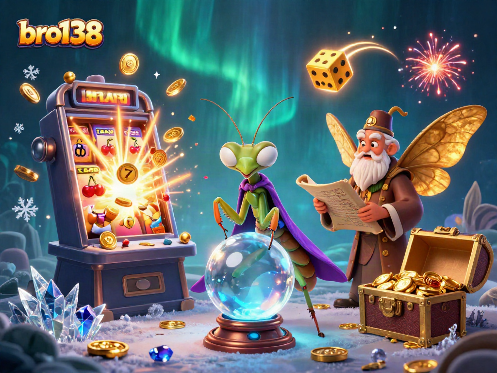Engage with dynamic casino fun at bro138 featuring vibrant slot machines and animated fortune tellers.