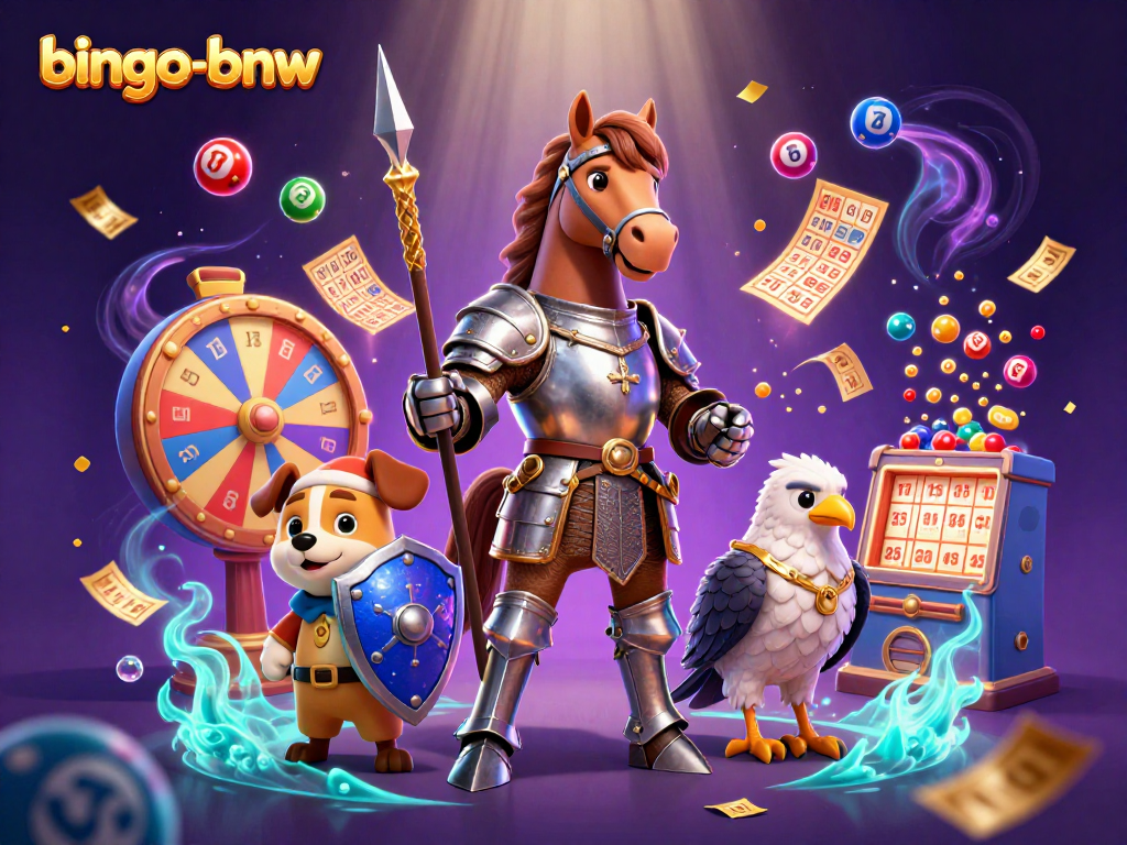 Experience thrilling wins at bingo-bnw with a vibrant and dynamic illustrated bingo scene.