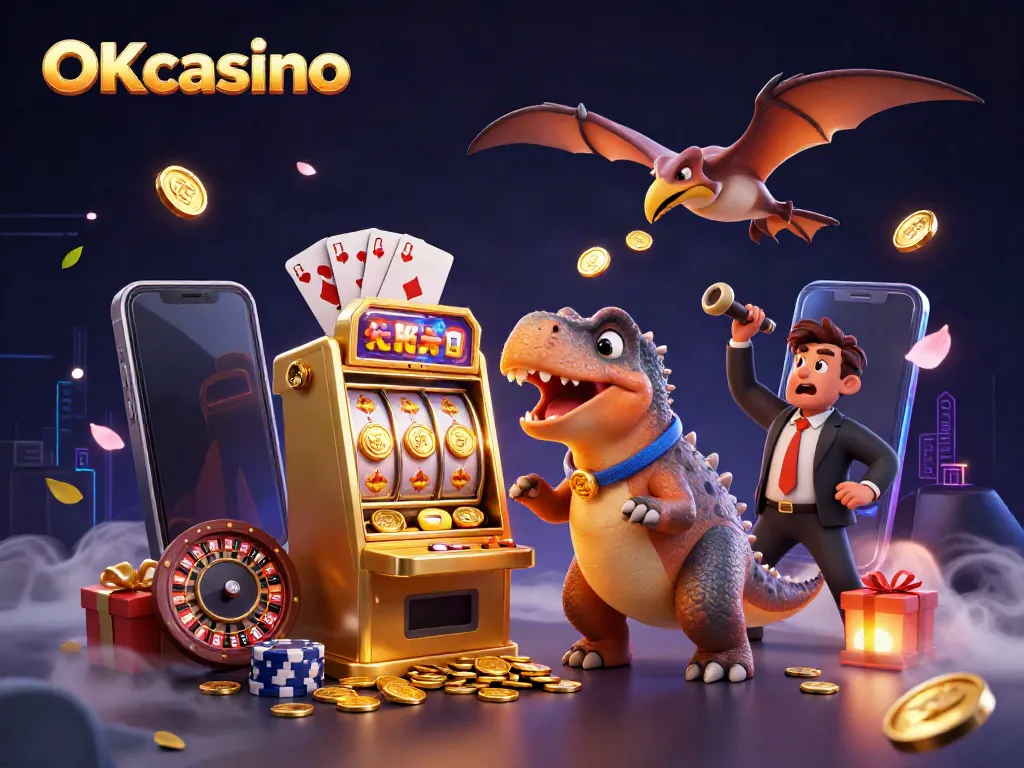 OKcasino เล่นเกมส์สล็อตในบรรยากาศคาสิโนออนไลน์พร้อมความตื่นเต้น