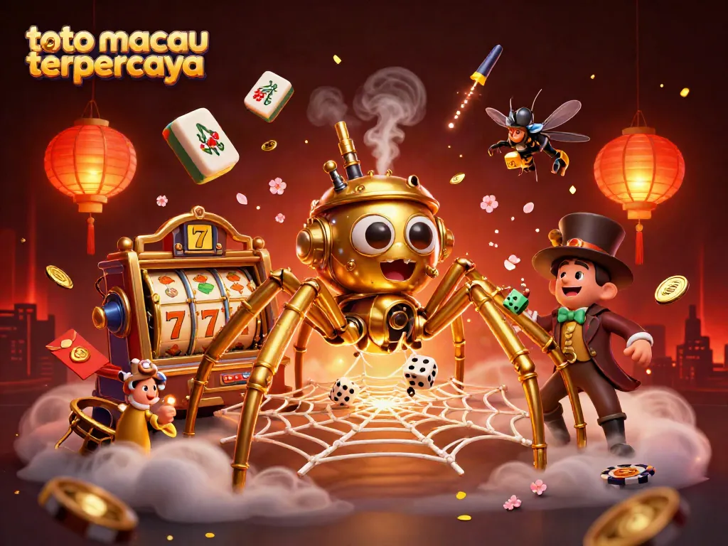 Permainan menarik di toto macau terpercaya dengan fitur slot dan elemen keberuntungan lainnya.