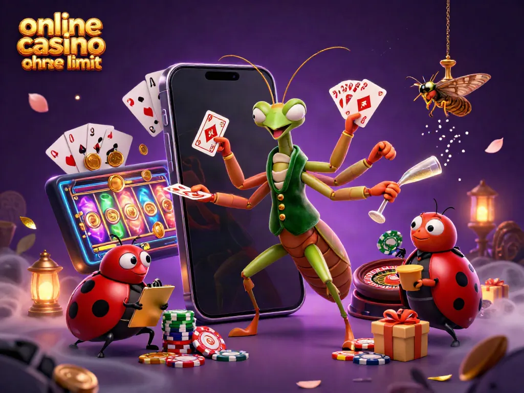 Experience the thrill of an online casino ohne limit with vibrant characters and immersive gaming elements.