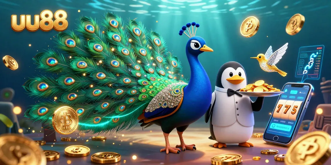Join the action at uu88 with vibrant slot reels and 3D characters bringing the casino experience to life.