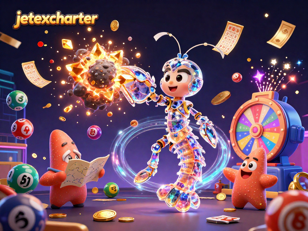 Experience thrilling jackpots with jetexcharter’s dynamic lottery scene bursting with excitement.