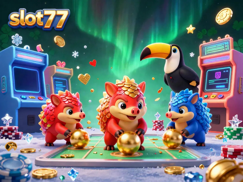Menangkan slot77 dengan pangolins bertanding di dunia kasino penuh gemerlap.
