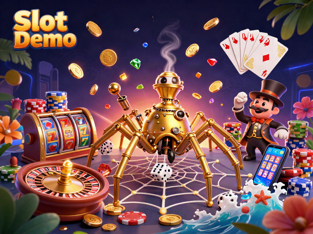 Experience the thrill of Slot Demo with immersive games and vibrant casino elements.