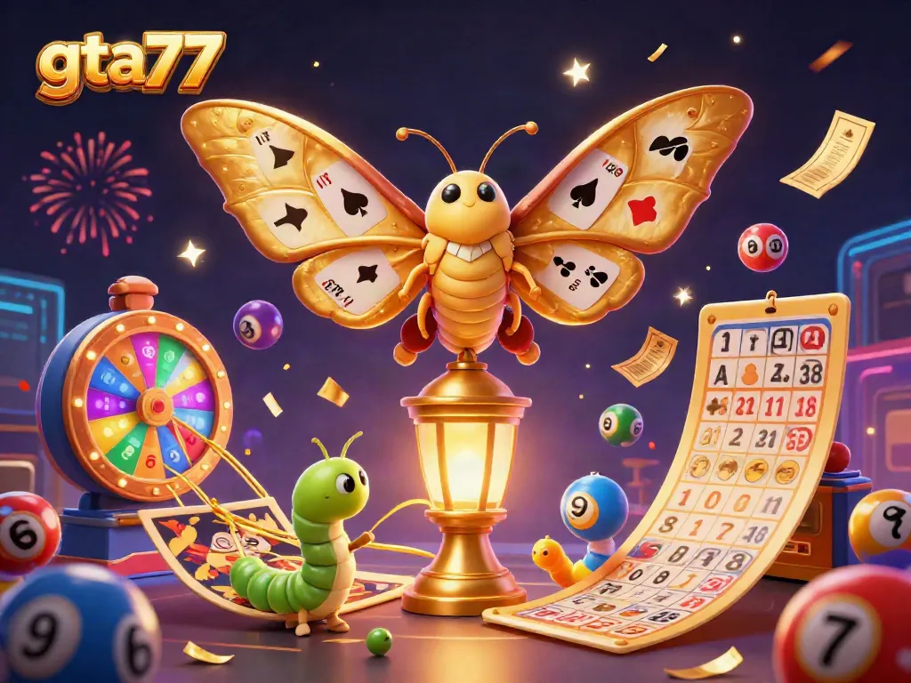 GTA77 menghadirkan permainan slot menarik dengan berbagai elemen kasino yang dinamis dan berwarna-warni.