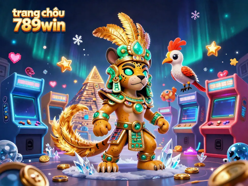 Experience the vibrant world of trang chủ 789win with a dazzling 3D casino scene filled with exciting gaming elements.
