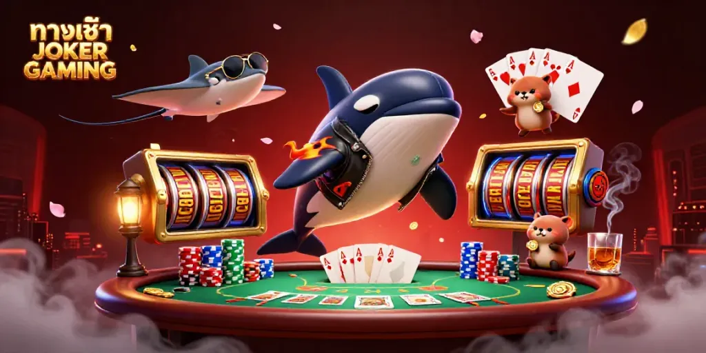 เล่นเกมสล็อตกับ ทางเข้า JOKER GAMING พร้อมความสนุกและโชคลาภจากทะเล