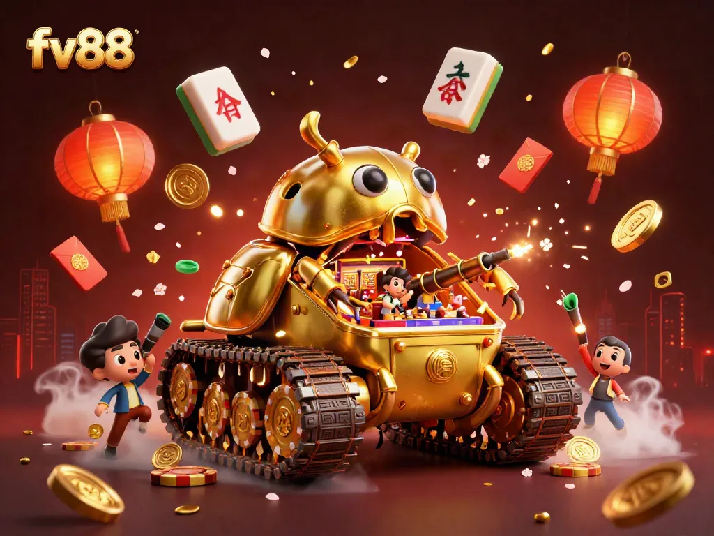 Engage with the exciting mini casino world within the golden beetle tank at fv88.